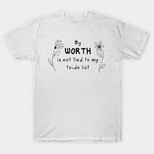 To Don't List T-Shirt